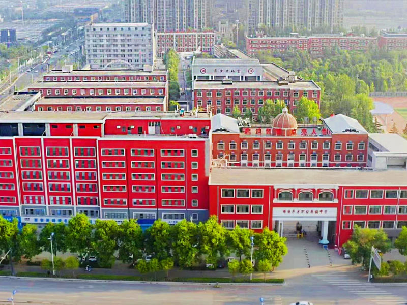 甘泉校园鸟瞰图